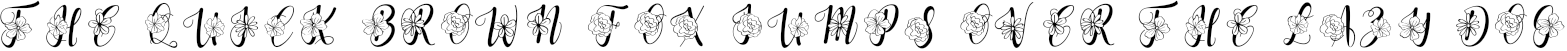 Example 1 of  Font