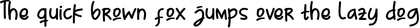 Example 1 of  Font