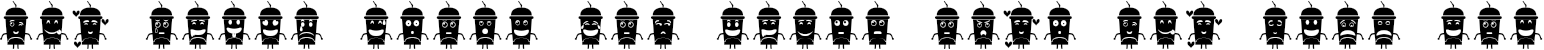 Example 7 of  Font