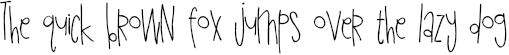 Example 43 of  Font