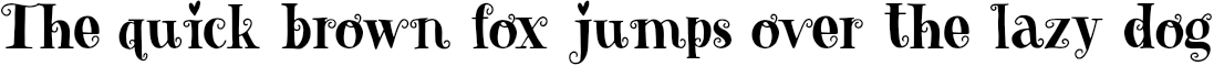 Example 1 of  Font