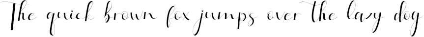 Example 1 of  Font