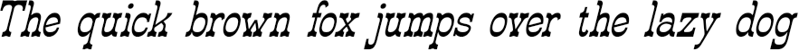 Example 1 of  Font