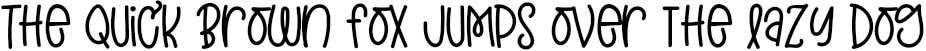 Example 1 of  Font