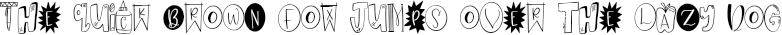 Example 10 of  Font