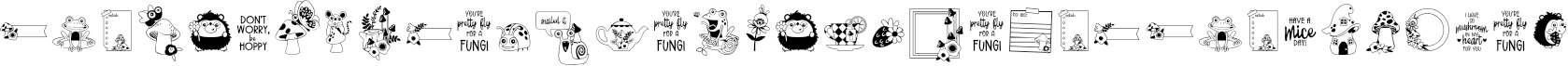 Example 1 of  Font