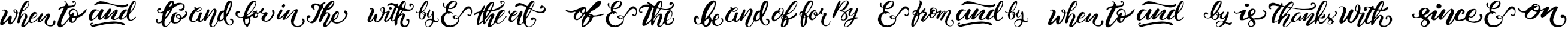 Example 1 of  Font