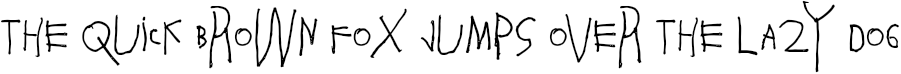 Example 20 of  Font
