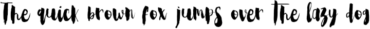 Example 3 of  Font