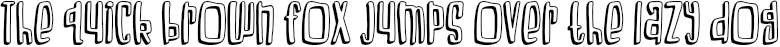 Example 3 of  Font