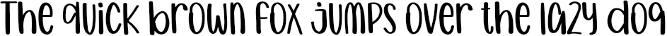 Example 1 of  Font