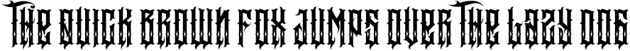 Example 5 of  Font