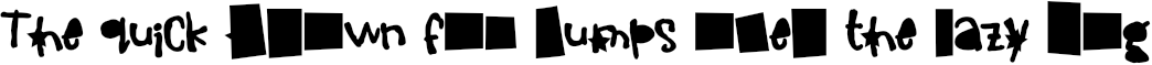 Example 1 of  Font
