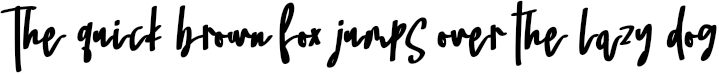 Example 1 of  Font