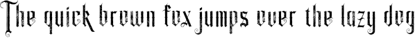 Example 3 of  Font