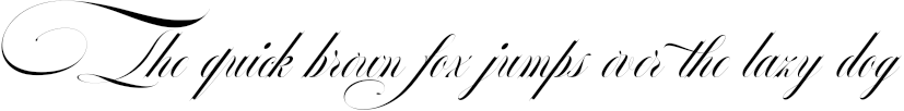 Example 1 of  Font