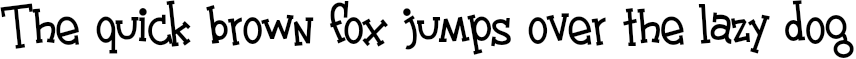 Example 1 of  Font