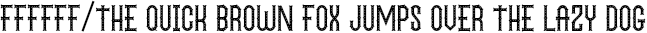 TheCircusShow-Dot preview for The Circus Show - 7 Display Font