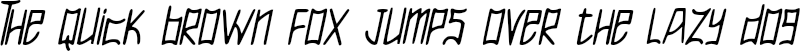 Example 2 of  Font