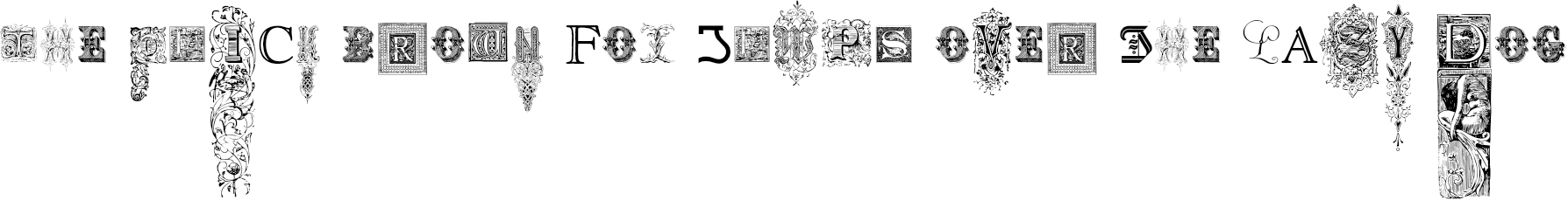 Example 1 of  Font