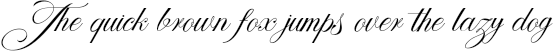 Example 25 of  Font