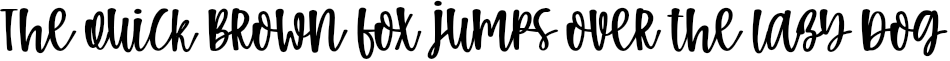 Example 1 of  Font