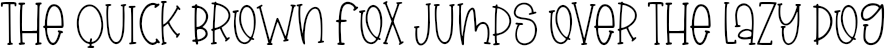 Example 1 of  Font