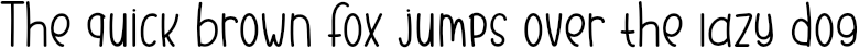Example 1 of  Font