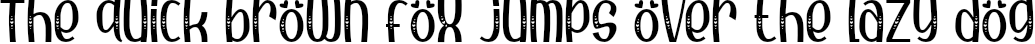 Example 1 of  Font