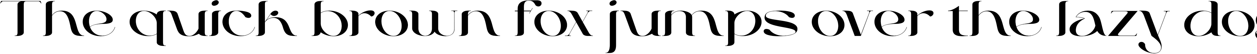 Example 1 of  Font