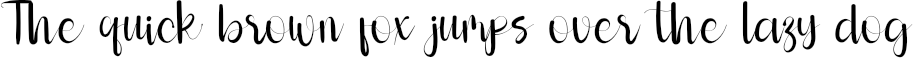 Example 1 of  Font
