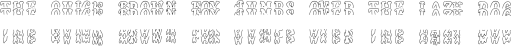 Example 1 of  Font