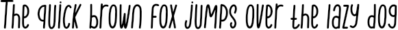 Example 1 of  Font