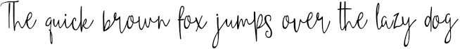 Example 1 of  Font