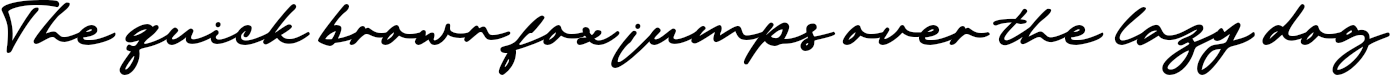 Example 1 of  Font