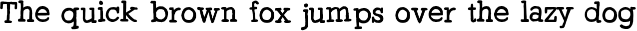 Example 3 of  Font