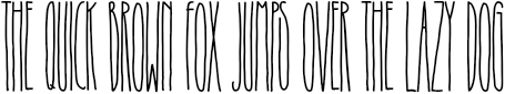 Example 1 of  Font