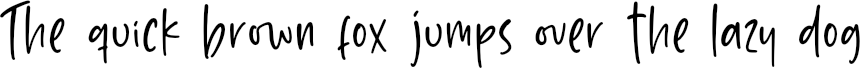 Example 1 of  Font