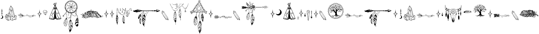 Example 5 of  Font