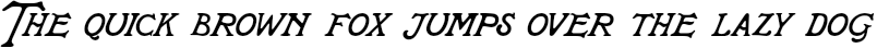 Example 1 of  Font