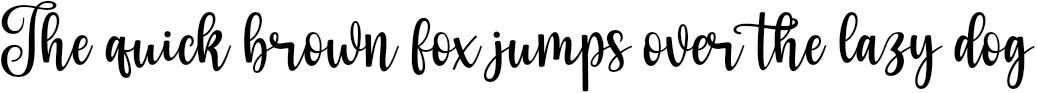 Example 2 of  Font