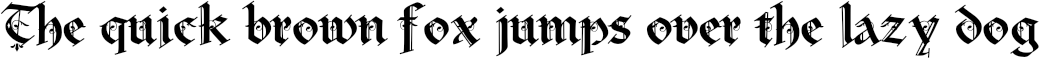 Example 1 of  Font
