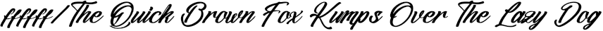 Blathie Italic preview for Blathie - Bold Calligraphy Font