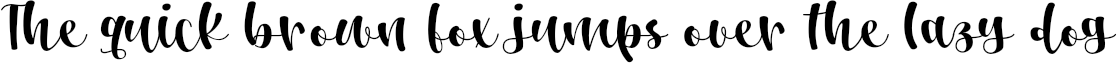 Example 1 of  Font