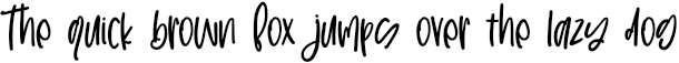 Example 1 of  Font