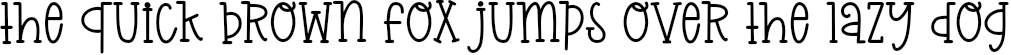 Example 1 of  Font