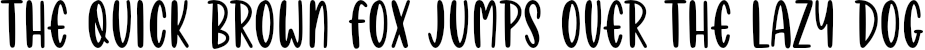 Example 1 of  Font