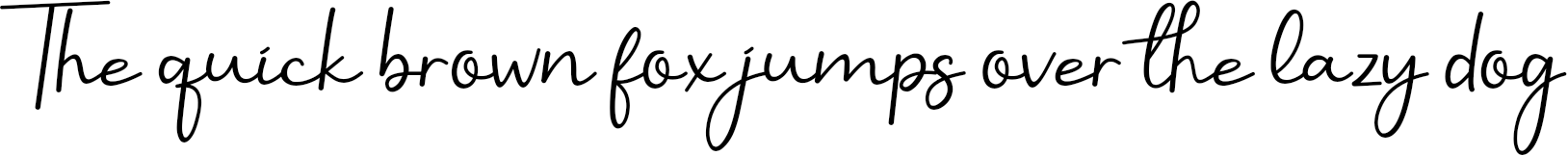 Example 33 of  Font