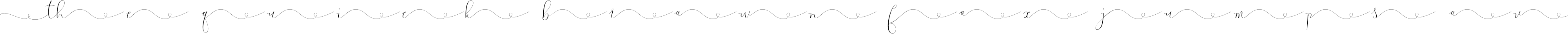 Example 3 of  Font
