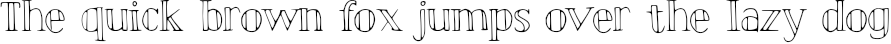 Example 1 of  Font